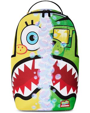 Sprayground Spongebob & Money Bear Backpack - Green