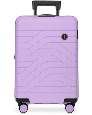 Bric's B Y Ulisse 21 Carry-On Expandable Spinner - Purple