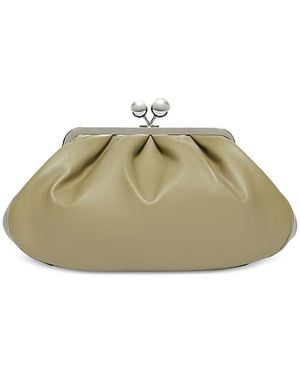 Weekend by Maxmara Deconstructed Medium Leather Pasticcino Bag - Green