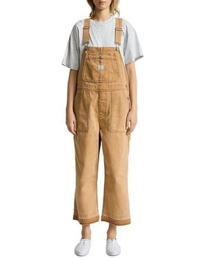 Denimist Relaxed Overalls - Natural