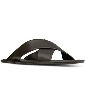 Saint Laurent Carlyle Slides - Black