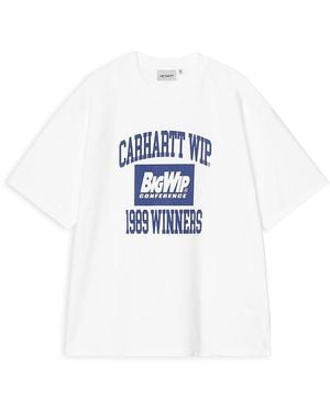Carhartt 1989 Winners Cotton Crewneck T-Shirt - Blue