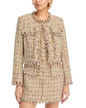 Cinq À Sept Adeline Clarise Tweed Jacket - Natural