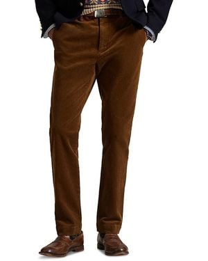 Polo Ralph Lauren Andover Slim Fit Stretch Corduroy Pants - Brown