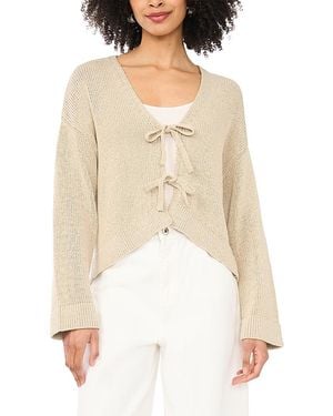 1.STATE Tie Front Cardigan - White