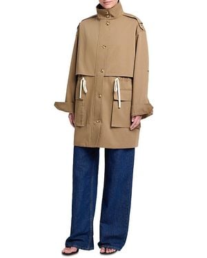 Twp Drawing Conclusions Cotton Jacket - Natural