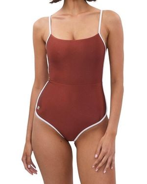 Biliblond California Onepiece Swimsuit - Purple