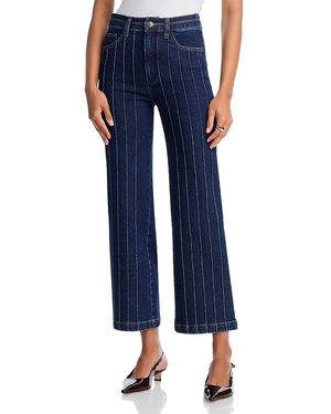 Cinq À Sept Denim Pintuck Camen High Rise Jeans - Blue