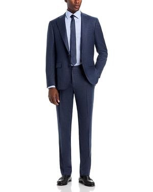 Canali Capri Impeccable Weave Slim Fit Suit - Blue
