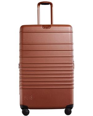 BEIS Large Check-In Roller - Brown