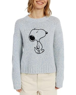 Chinti & Parker Merino Snoopy Marl Sweater - Gray
