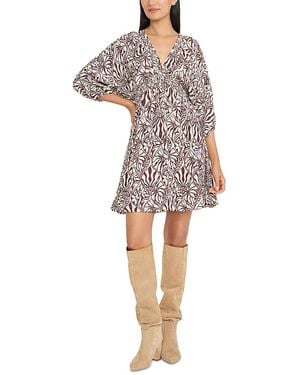 The Good Journey V Neck Mini Dress - White