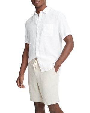 Vince Lightweight Hemp Short - White