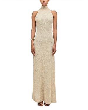 Ronny Kobo Alania Knit Dress - Natural