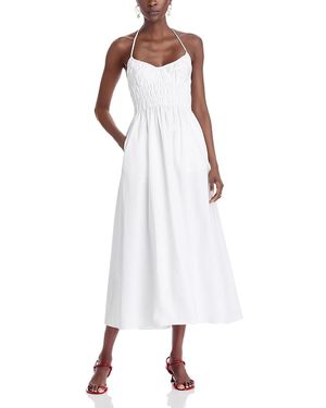 Solid & Striped The Lolita Poplin Dress - White