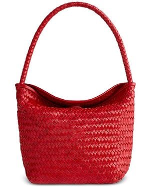 Madewell The Handwoven Shoulder Bag - Red