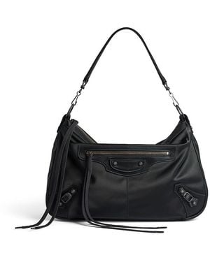 Balenciaga Le City Moto Medium Bag - Black