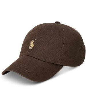 Polo Ralph Lauren Cotton Chino Ball Cap - Brown