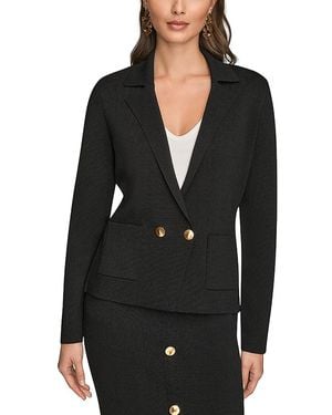 Donna Karan Sweater Blazer - Black