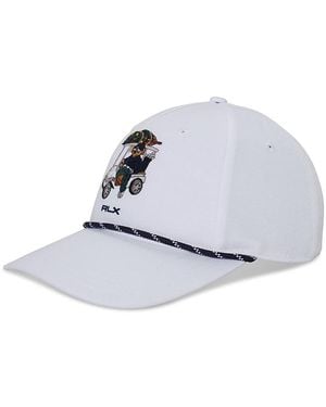 Polo Ralph Lauren Rlx Golf Seasonal Bear Cap - White