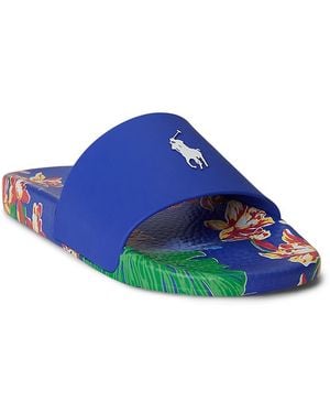 Polo Ralph Lauren Polo Slides - Blue