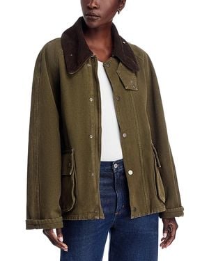 Denimist Oversized Field Jacket - Brown