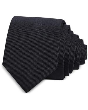 HUGO Textured Skinny Tie - Blue