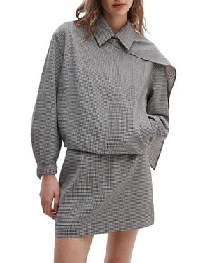 Rag & Bone Krista Wool Jacket - Gray