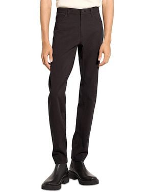 Theory Raffi Slim Fit Pants - Black