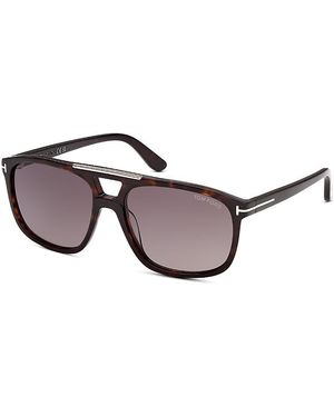 Tom Ford Navigator Sunglasses, 58Mm - Multicolor