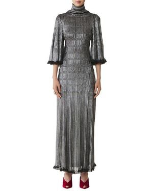 Lanvin Midi Dress - Gray