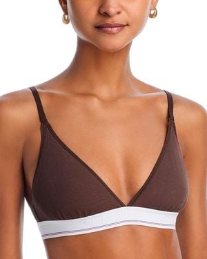 Alexander Wang V Neck Bralette - Brown