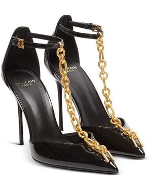 Balmain Heeled Shoes 'Sync' - Black