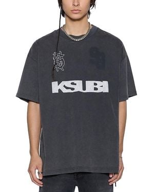 Ksubi Rugged Ekcess Blast Graphic Tee - Black