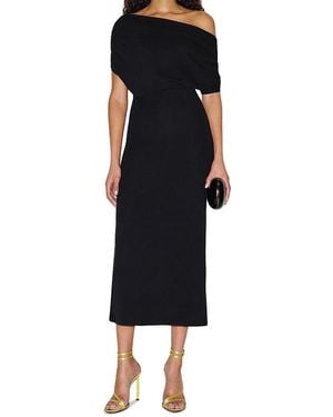 Reformation Iris Knit Dress - Black