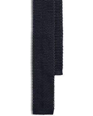 Ralph Lauren Knit Silk Tie - Blue