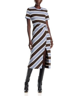 Tanya Taylor Cody Short Sleeve Dress - Multicolor