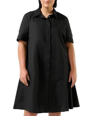 Estelle Obsidian Shirt Dress - Black