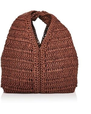 A.L.C. A. L.C. Simone Raffia Mini Bag - Brown