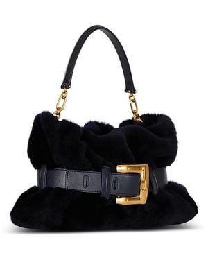 Balmain Medium Anthem Bag - Black