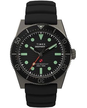 Timex Deepwater Reef 200 Watch, 41Mm - Black