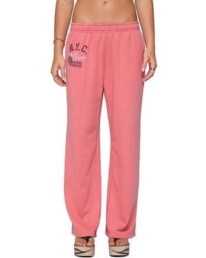 Edikted 2020 Sweatpants - Pink