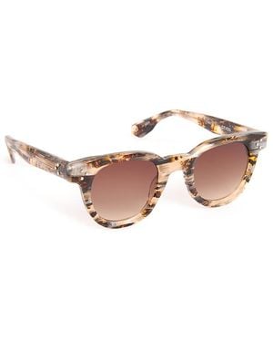 Krewe Devon Sunglasses, 46Mm - Pink
