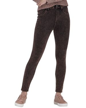 Hue Ultra-Soft High-Waisted Denim Leggings - Black