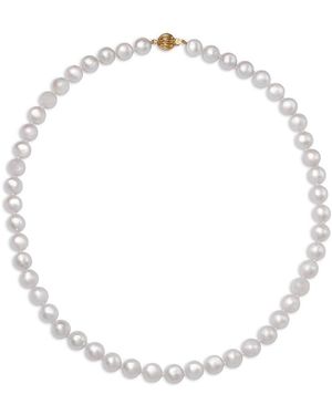 Bloomingdale's Fine Collection Cultured Akoya Pearl Necklace - White