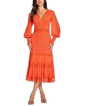 tadashi shoji orange dress Tadashi Shoji Pre-Fall 2017 [PHOTOS]
