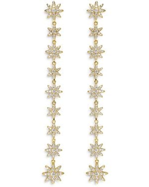 David Yurman Starburst Drop Earrings - White