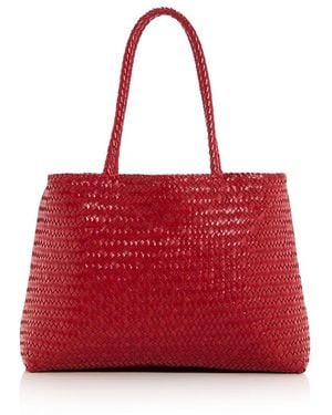 Madewell Transport E/W Woven Tote - Red