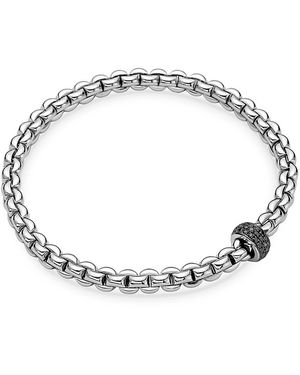 Fope 18K Eka Diamond Flex'It Bracelet - Metallic