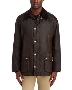 Barbour Ashby Tailored Waxed Cotton Coat - Green